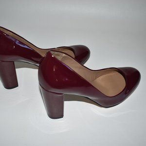 Ann Taylor Women's Burgundy Heels Size 6.5 M